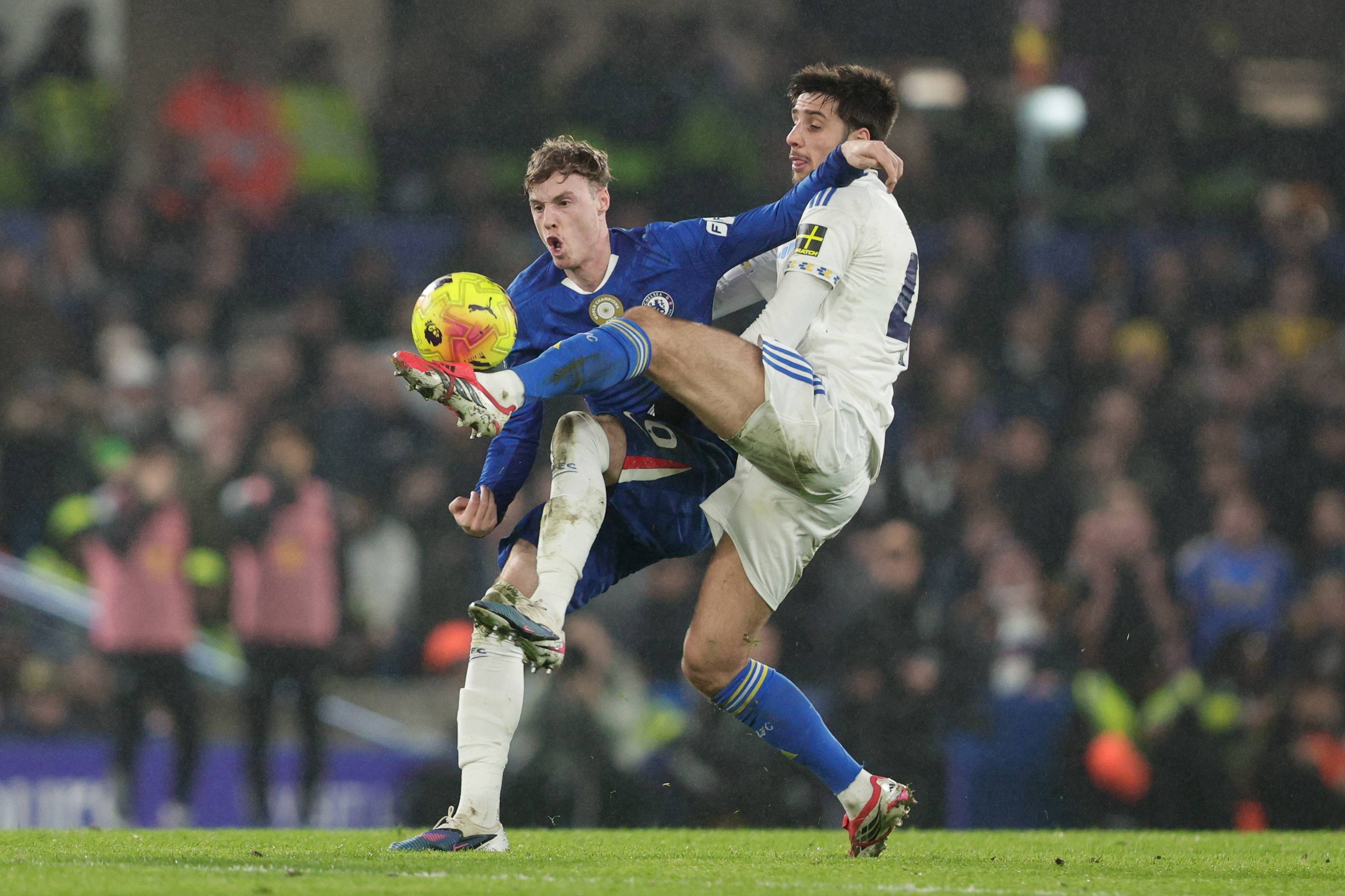 (外代二线)足球——英超联赛:切尔西战平利兹联